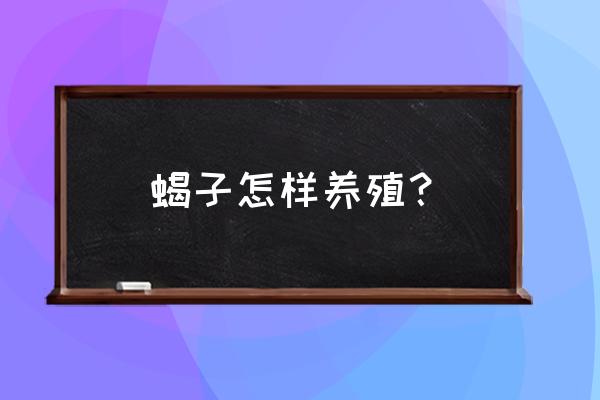 蝎子养殖技术完整版 蝎子怎样养殖？