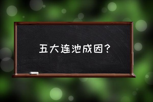 五大连池成因 五大连池成因？