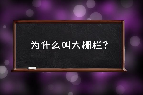 前门为什么叫大栅栏 为什么叫大栅栏？