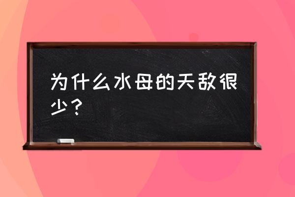 澳洲方水母的天敌 为什么水母的天敌很少？