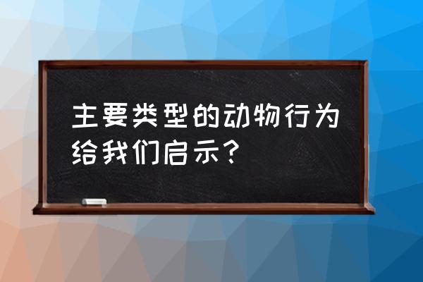 羚羊飞渡是真的么 主要类型的动物行为给我们启示？