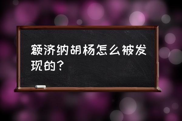 额济纳旗胡杨林历史 额济纳胡杨怎么被发现的？