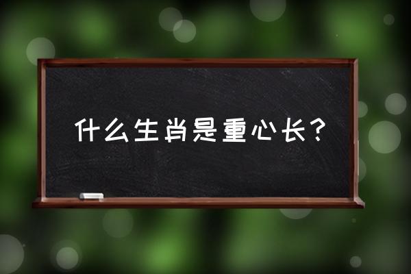 语重心长是什么生肖 什么生肖是重心长？