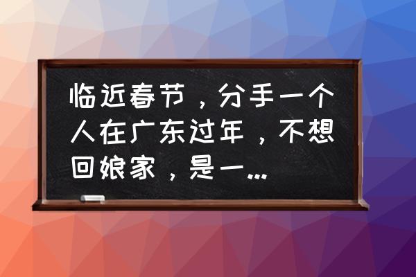 去美国报团好还是自己去旅游好 临近春节，分手一个人在广东过年，不想回娘家，是一个人旅游好还是跟旅游团比较好？