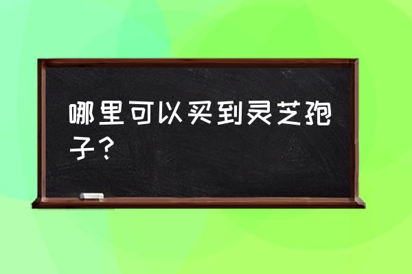 正宗灵芝破壁孢子粉胶囊价格表 哪里可以买到灵芝孢子？