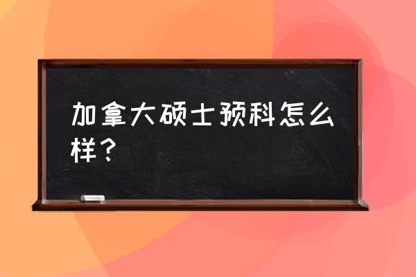 安大略省金斯顿市 加拿大硕士预科怎么样？