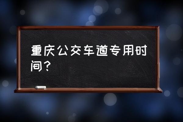 重庆宠物火化流动车 重庆公交车道专用时间？